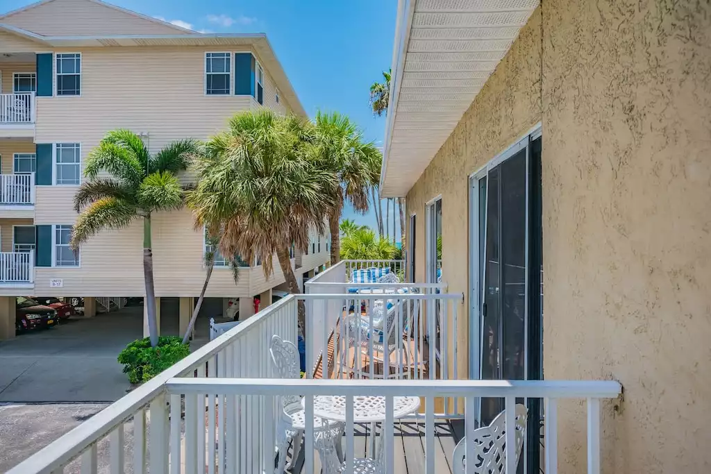 From Balcony looking west