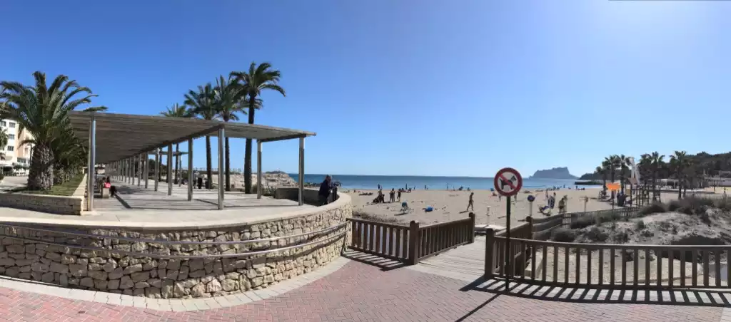 Moraira, Playa L’Ampolla