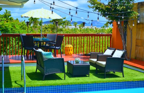 Private Pool 5min walk to Beach