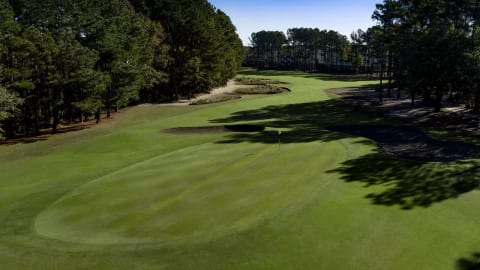  Fourth hole of the Greg Norman Golf Course