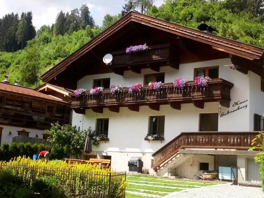 Haus Schneeberg in summer