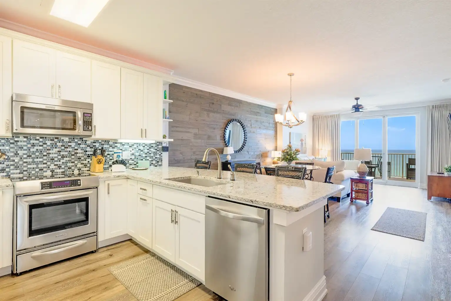 Kitchen with a view