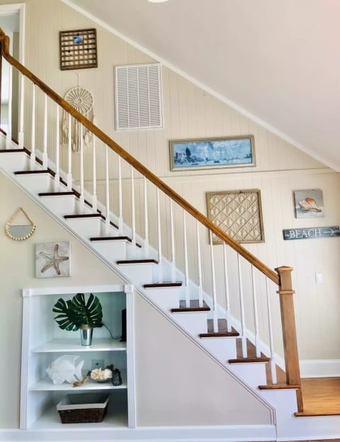 Stairway to second floor