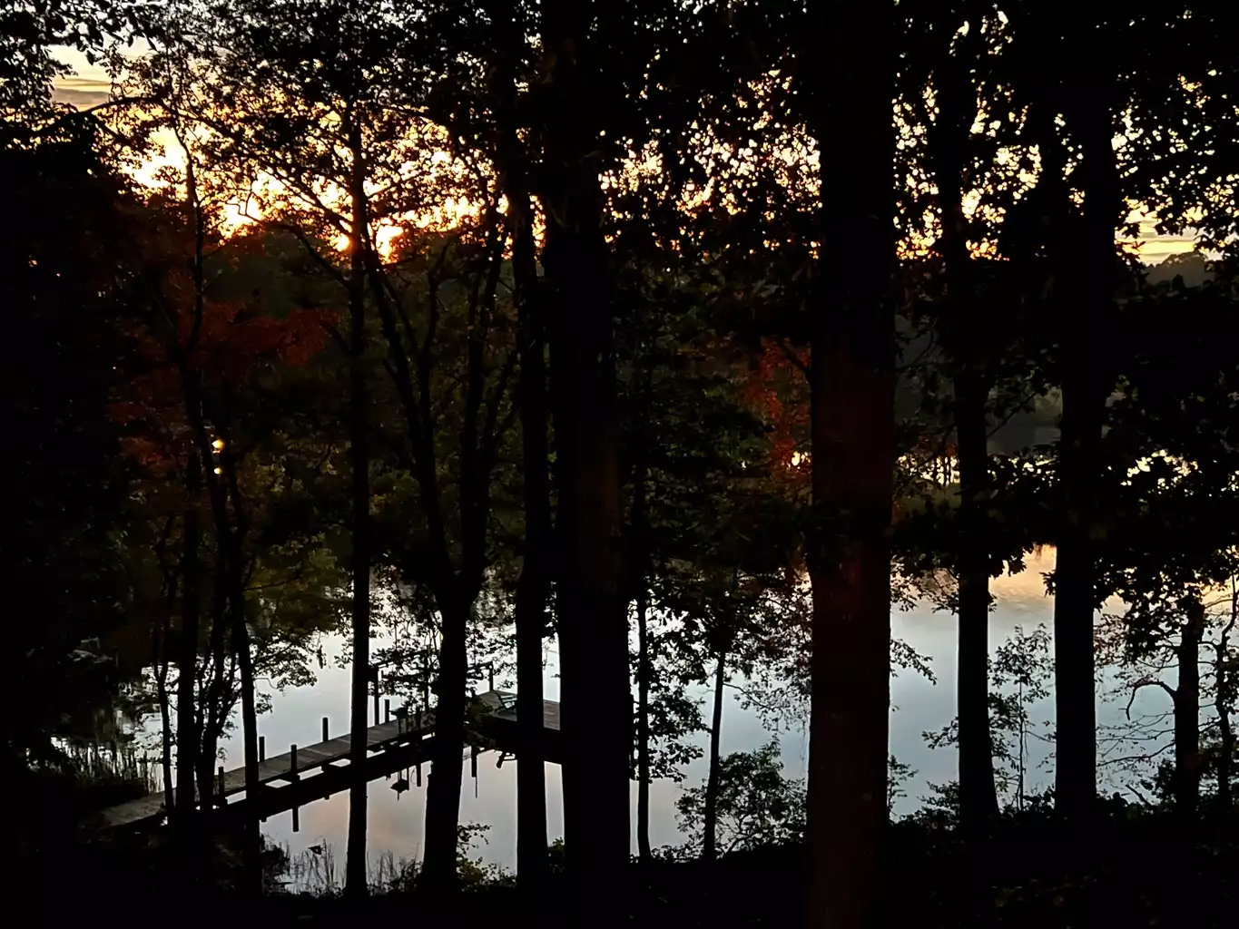 We just cleared the way for an even better view of a 4’Rivah sunset. The sky catches so many colors as the water reflects them. We just cleared the way for an even better view of a 4’Rivah sunset. The sky catches so many colors as the water reflects them. - Edgewater Retreat - Lancaster