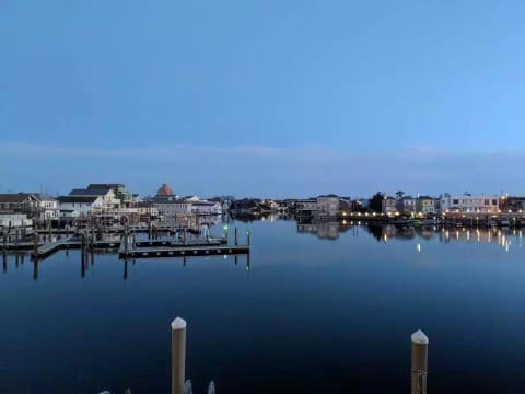 View from the decks and back of the house.