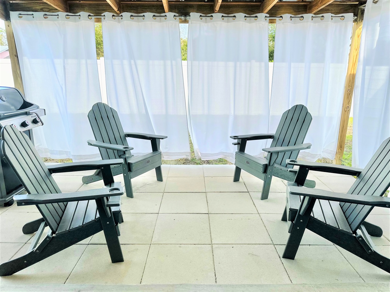 Backyard Covered Patio Backyard Covered Patio - Shell Yeah! - Panama City Beach