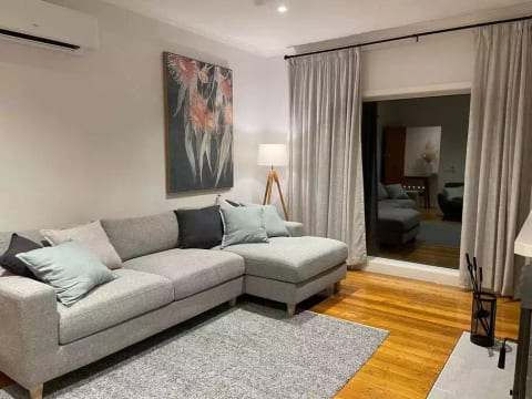 Relax on the comfy couch - read a book, watch the TV, sit by the fire or take an afternoon nap