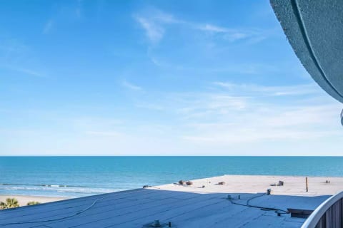 View of Ocean from Balcony!