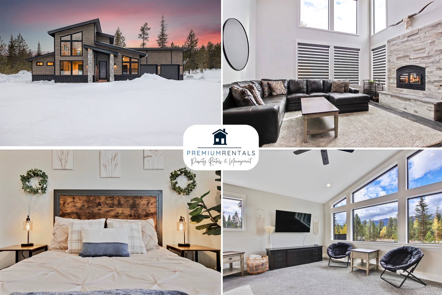 Modern Stunning 3 bedroom Cabin in Donnelly close to Tamarack!