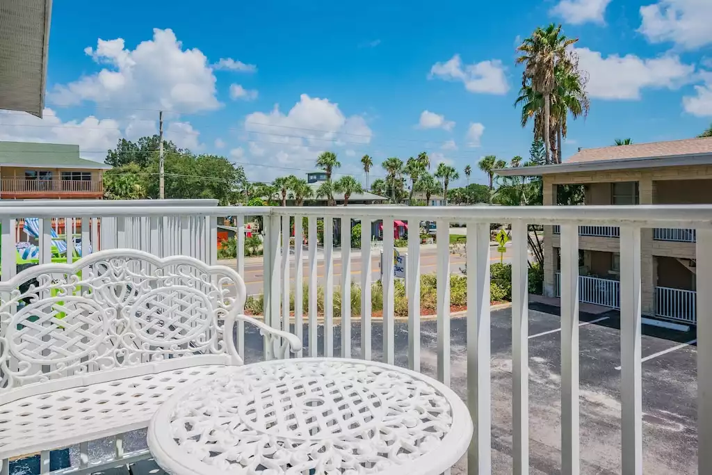 From Balcony looking east