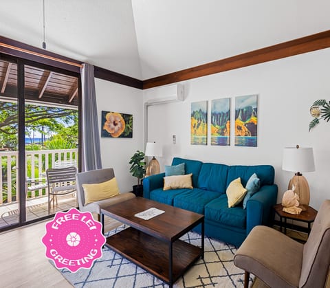 KAUAI | OCEANVIEW PENTHOUSE ON POIPU BEACH | A/C