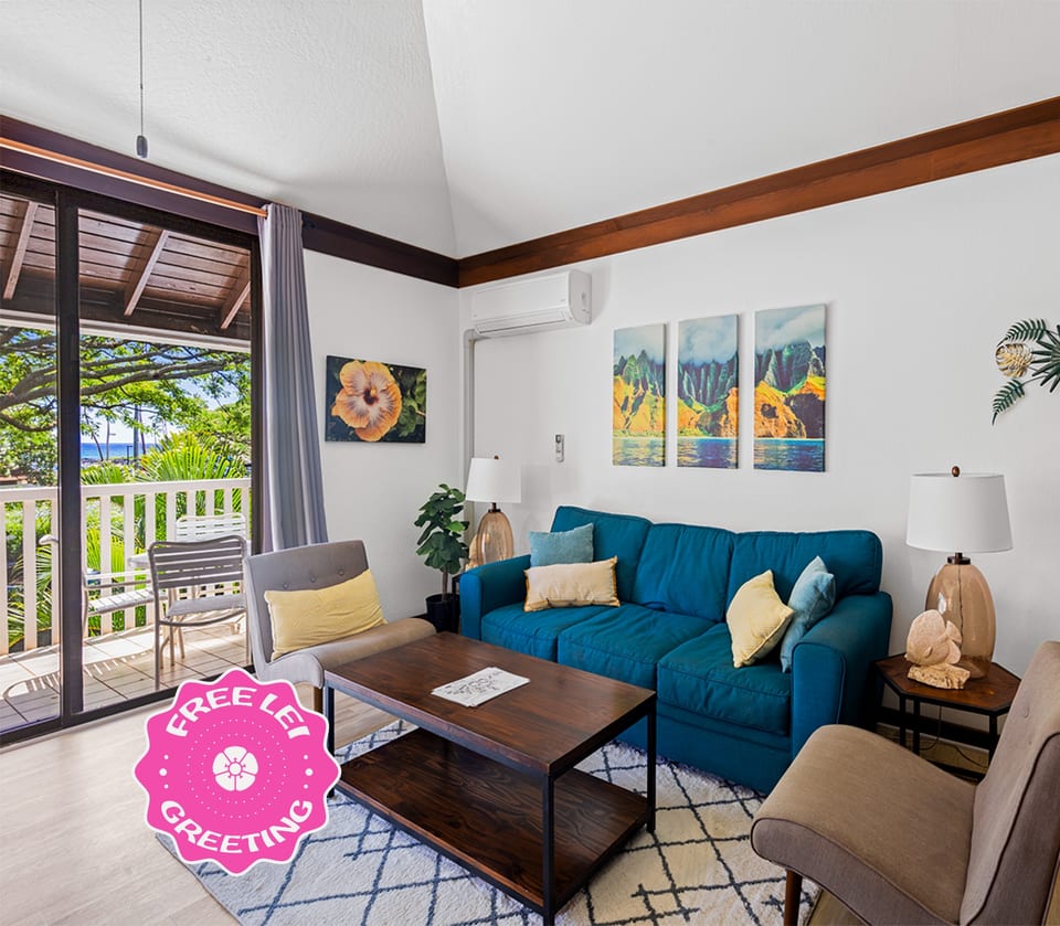 KAUAI | PENTHOUSE CON VISTA MARE SULLA SPIAGGIA DI POIPU | A/C - Koloa