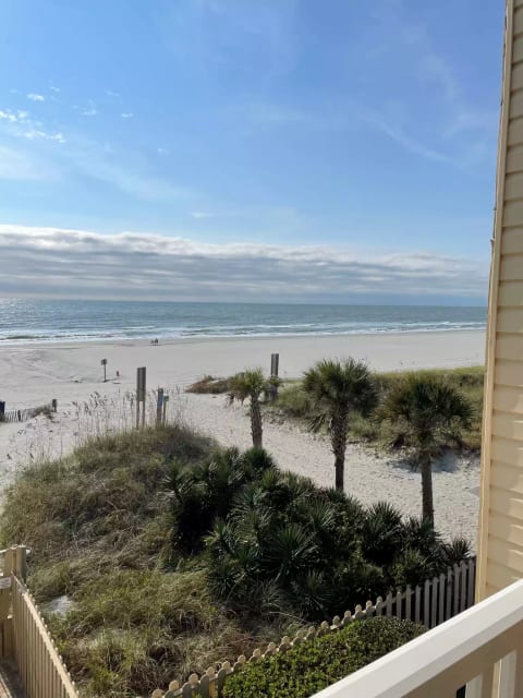 View from stairwell