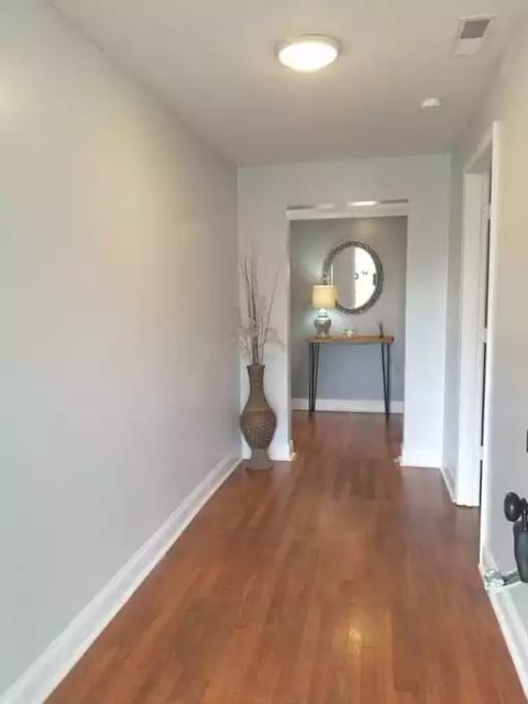 The huge entry way into the apartment.