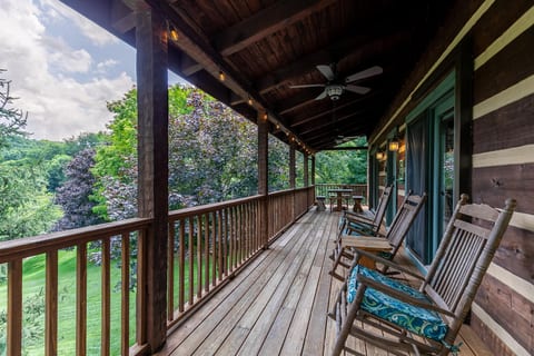 Wrap around porch on the main level