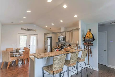 Spacious open kitchen