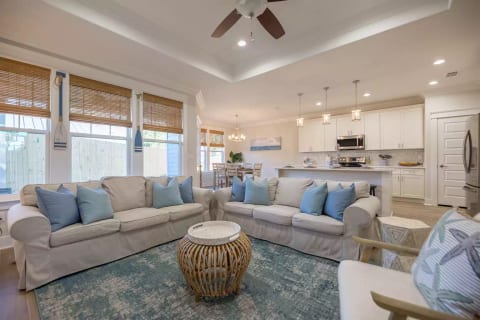 Open concept living area