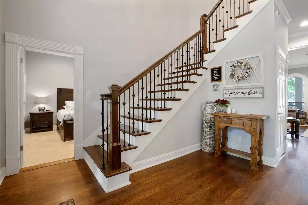 Entryway to the Main House - Main House at Whispering Oaks Estate - Dripping Springs