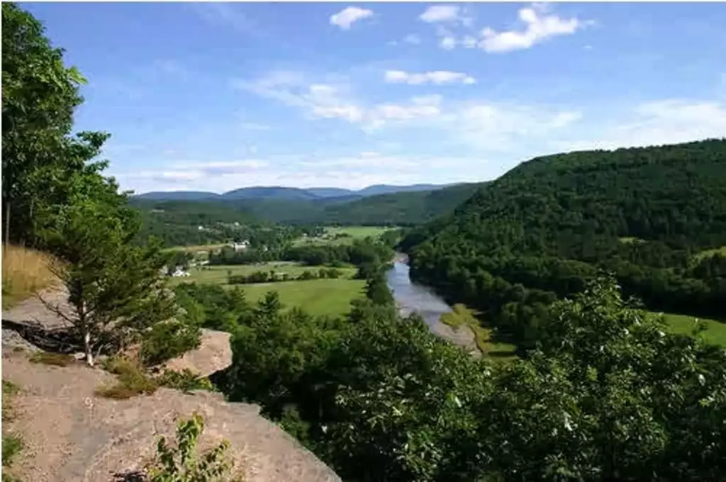 View from Pratt Rock (walking distance) - Catskill Cottage - 2 bedroom by Windham and Hunter - Prattsville