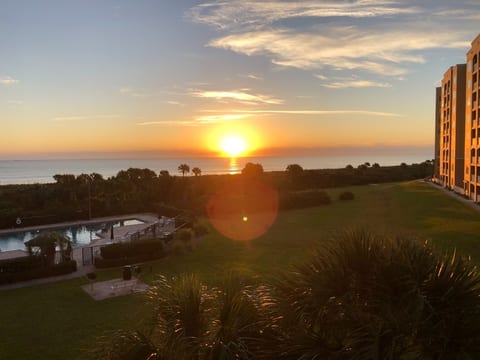 Sunrise from the balcony
