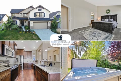 Beautiful 5 Bedroom Home with HOT TUB Sleeps 16