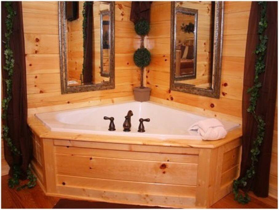 Jacuzzi in Master Bedroom