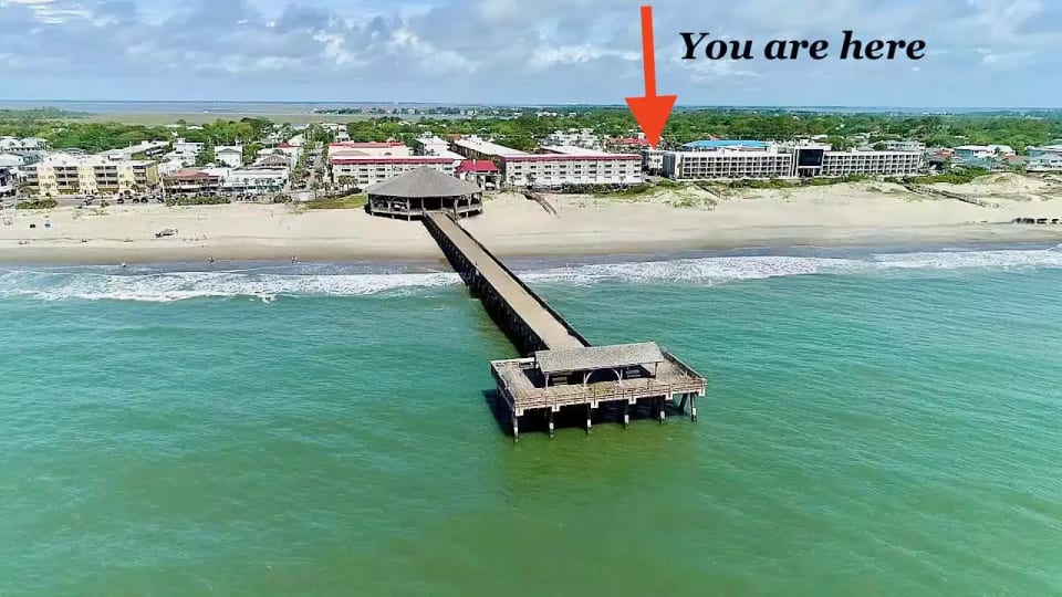 Pier Walk B ~ Vistas al océano y al muelle ~ South Beach 8p - Tybee Island