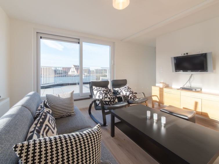De Zeegloed duplex with parking - De Haan