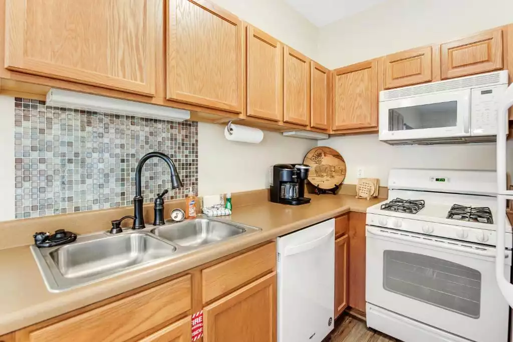 Kitchen - Bandit's Riverfront Retreat - Sevierville