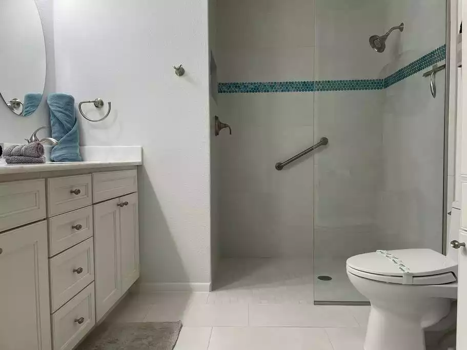 Master Bedroom Shower Master Bedroom Shower - Disney Area Boho Chic Villa - Kissimmee