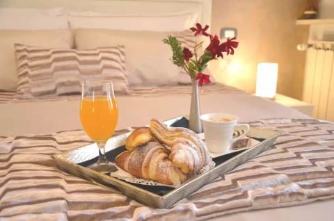 When in Rome,do like romans do! Typical italian breakfast croissant + cappucino