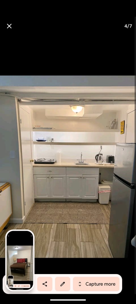 Cozy Woodside basement