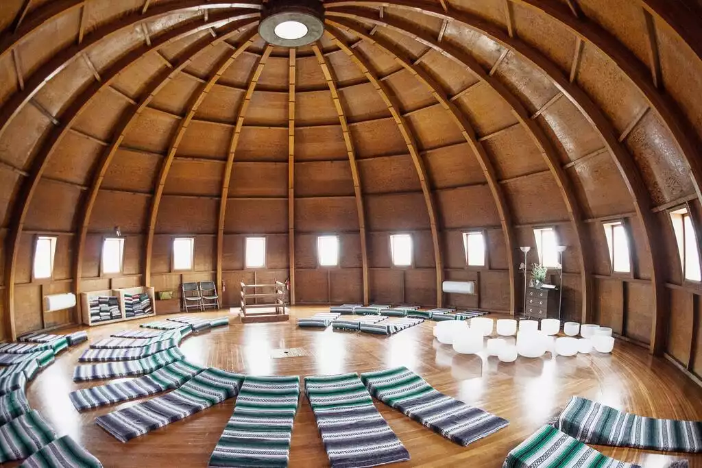 The famed Integratron – which offers sound baths in an acoustically perfect architectural building – is 10 minutes away in Landers, CA. - The Filmmakers House - Joshua Tree