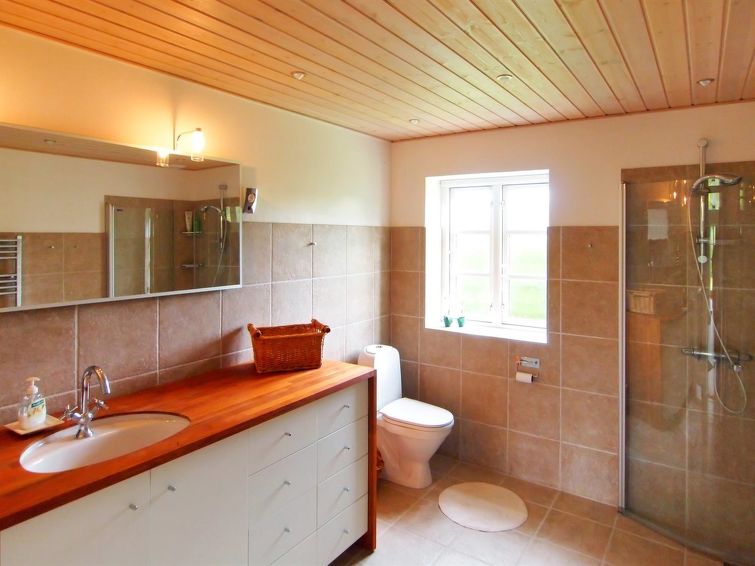 Bathroom - Melle - 350m from the sea in Sealand - Dronningmølle