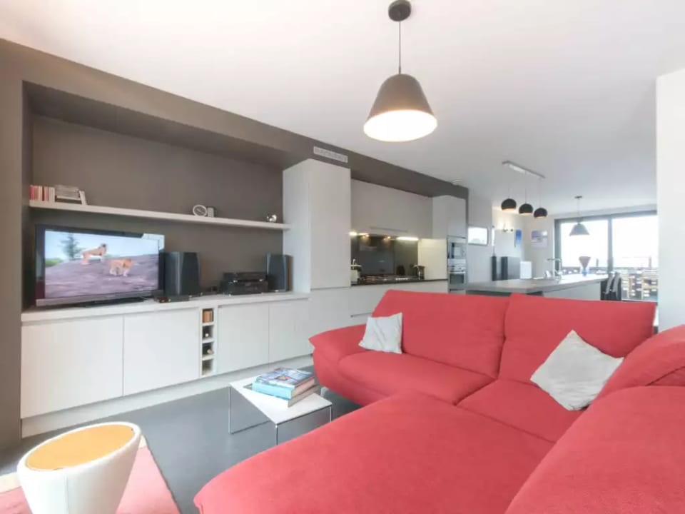 Türkises Duplex-Apartment - De Haan