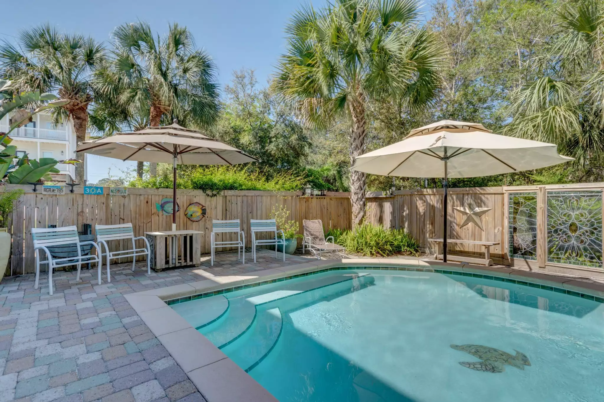 5 Bd sleeps 14 Heated Pool, Hot Tub & Golf Cart - Santa Rosa Beach 5 Bd sleeps 14 Heated Pool, Hot Tub & Golf Cart - Santa Rosa Beach