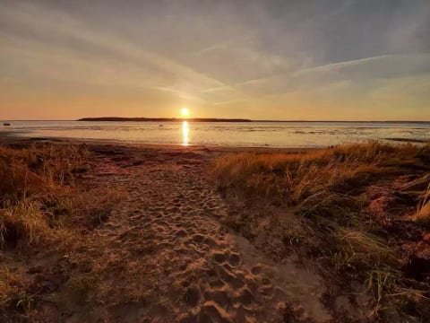 Walk 30 seconds to the beach to capture sunrises... in your pyjamas