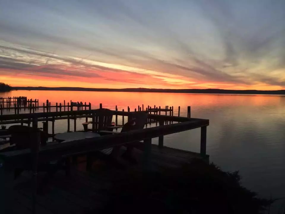 Early morning on the tip of the Chesapeake