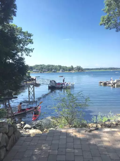 Tiny studio by the Annisquam River