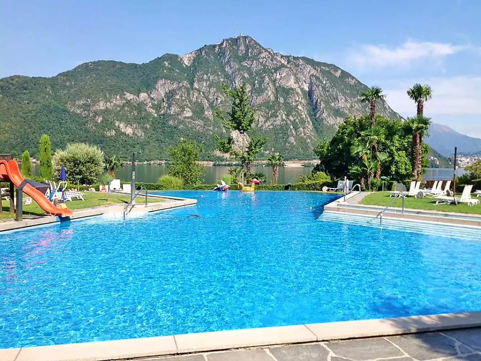 Encantador App. 105 con vista al jardín. - Bissone