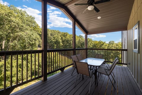 Covered Back Deck