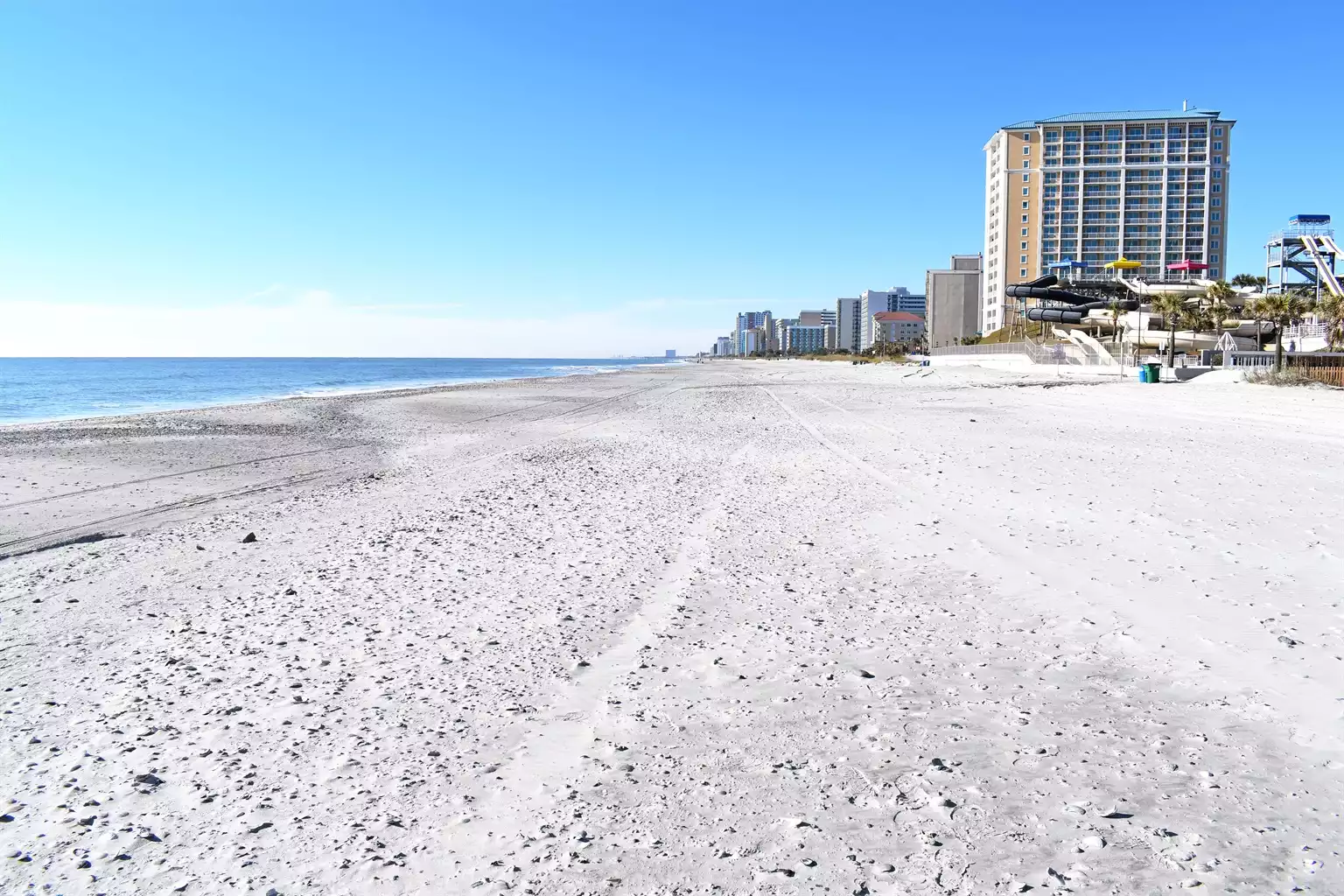 Walk along the soft, white sand - Sandy Beach 705 - 1 Bedroom - Myrtle Beach