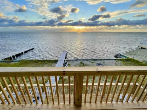 Sound view from second floor deck off master