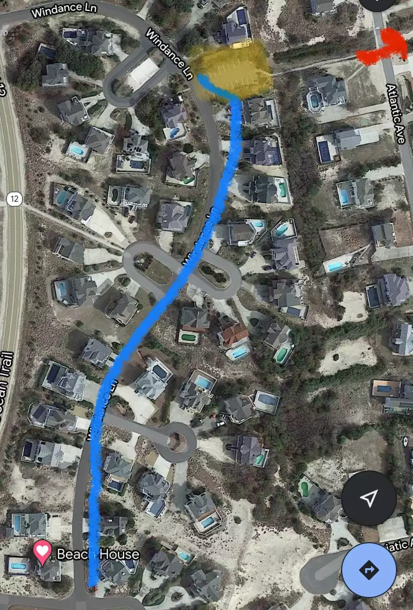 Short Walk from House to Beach Access Short Walk from House to Beach Access - Shell Of A Good Time (Corolla Vacation Home) - Corolla