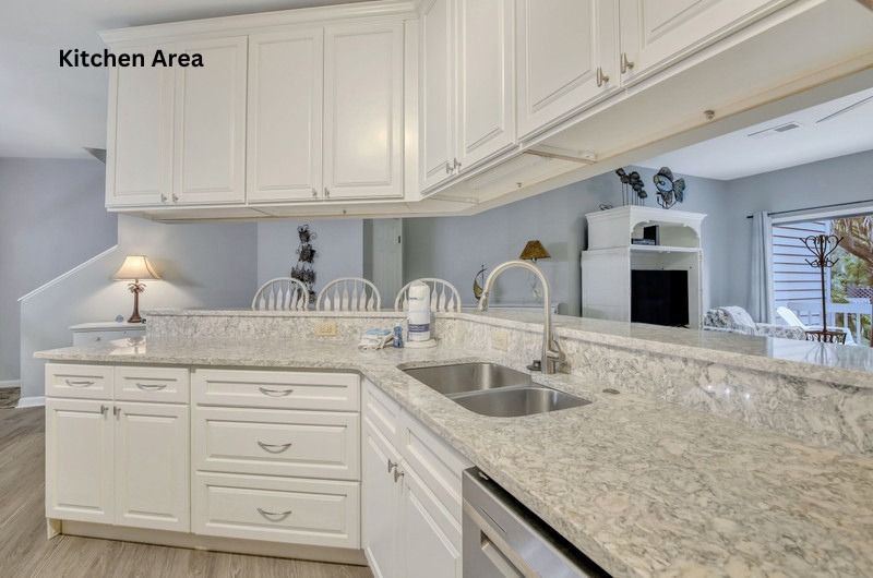 Kitchen Area - Ocean Breeze 45 - Hilton Head Island