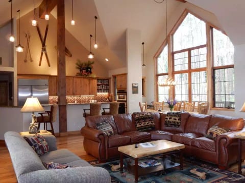 Family/Kitchen/Dining View in the Great Room.