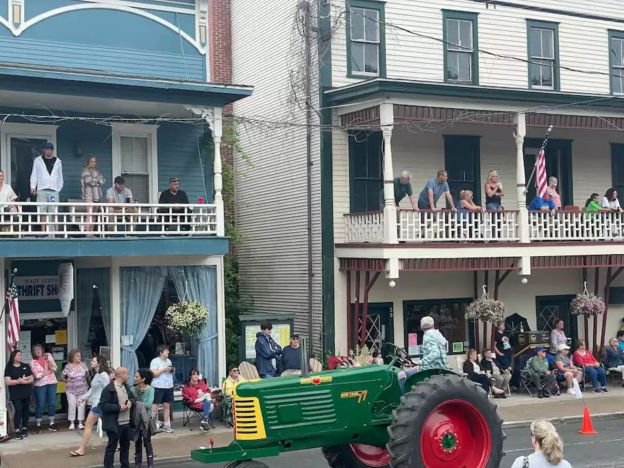 Tractor Parade- one of the Callicoon Events! Tractor Parade- one of the Callicoon Events! - A & R Hacienda-Top Rated-near the Delaware River - Callicoon