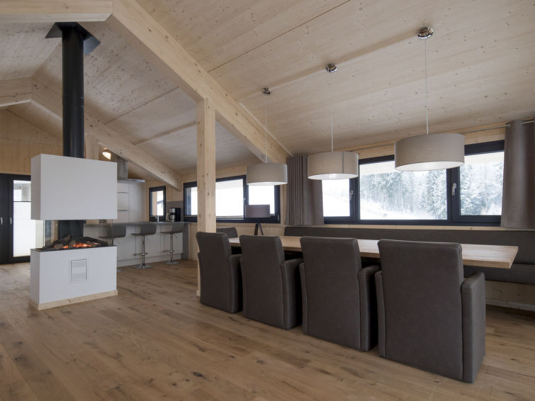 Kitchen / Dining Room - Superior #04 Sauna&Sprudelwanne innen - Pichl