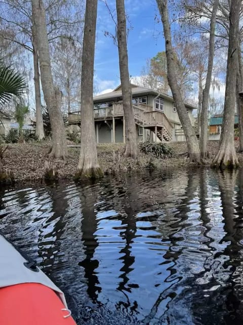 Back of house from river