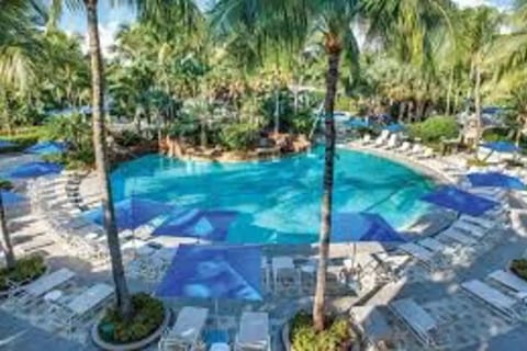 Resort Pool in Fiddler's Creek at Clubhouse, with hot tub